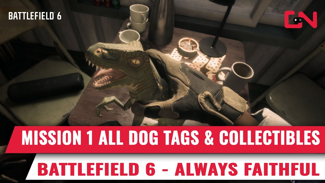 All Dog Tags & Collectibles - Battlefield 6 Mission 1 Always