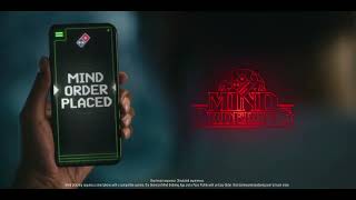 Strange Order Dominos Pizza Tv Commercial Stranger Things