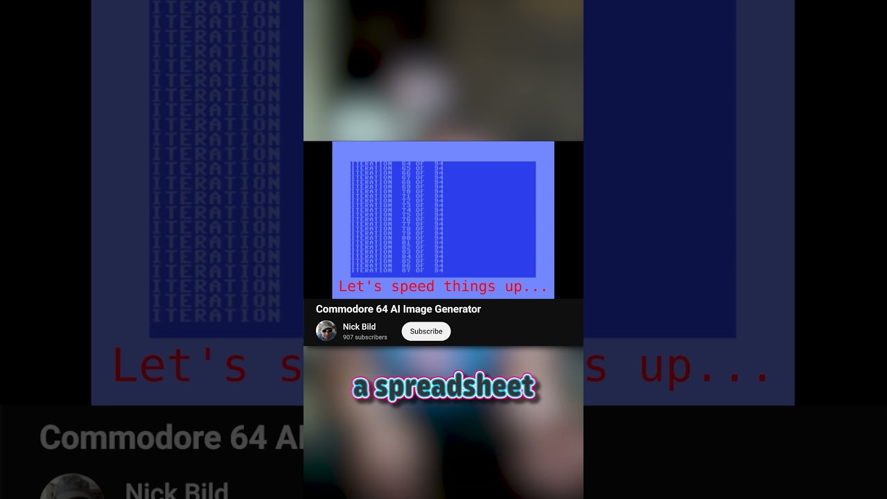 Commodore 64 AI Image Generator