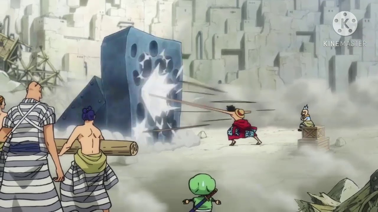 Now luffy can defeat big mom and kaido Luffy learns and trains for new Haki (ryou) with