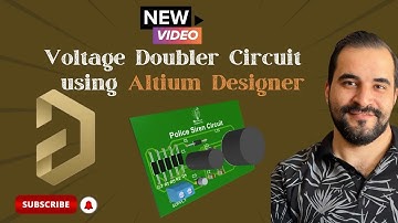 Voltage Double Circuit using Altium Designer