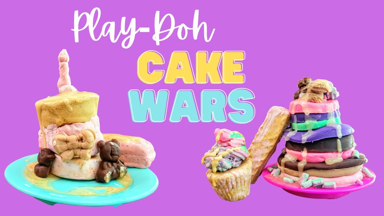 PlayDoh Gold Collection Gold Star Baker Cake Wars YouTube