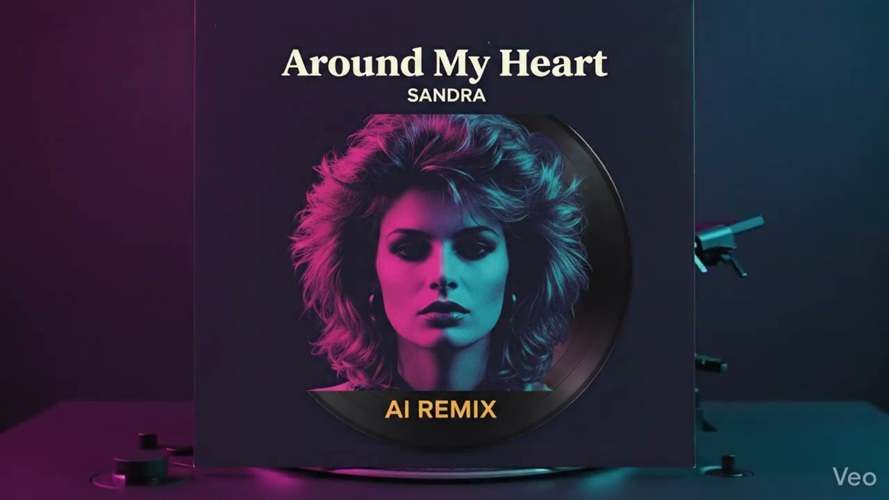 Sandra - Around My Heart (Polish AI Remix) [Official Audio]