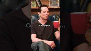 Matthew Rhys visited to talk about Widow’s Bay, streaming tonight on @AppleTV  #appletvpartner