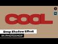 Create This DROP SHADOW EFFECT in Photoshop! - phetrichgallery