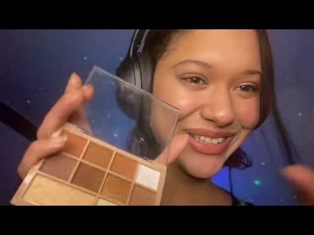ASMR TE MAQUIANDO DELICADAMENTE DE VERDADE