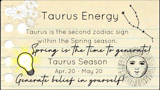 Elements of the Taurus Emotion ☀︎♉︎