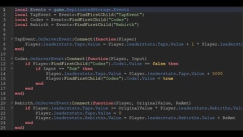How to script a Tapping Simulator Game in Roblox Studio | Taps reset on rebirth Fix
