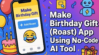 I Made a Funny Roast Birthday App for My Bro (Bolt.New Build) screenshot 2