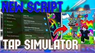 TAP SIMULATOR BEST SCRIPT | UNLOCK ALL ISLANDS | AUTO TAP | AUTO OPEN EGGS | AUTO PLAY MINIGAMES