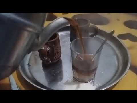 شاى ذرده على الركيه واحلى اكلات الشتا 