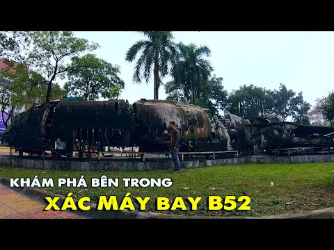 Video Tận tay chạm vào Xác Máy Bay ném Bom B52 khổng lồ |... - youtube