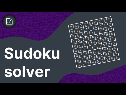 Let's make a sudoku solver in 5 minutes (Backtracking) - Inside code