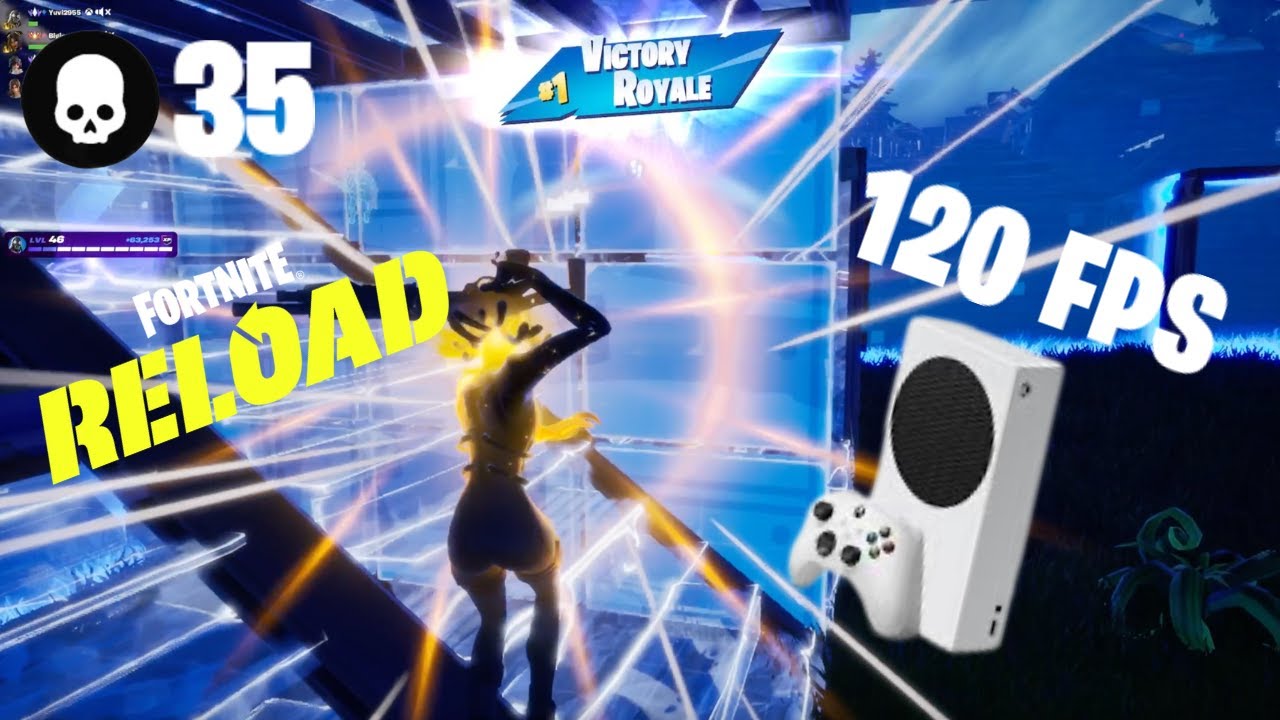Ranked Reload Fortnite Gameplay | Xbox Series S 120 FPS Controller ...