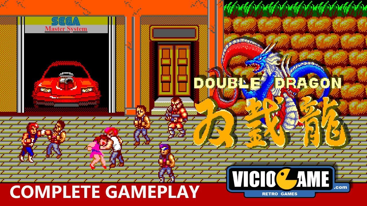 🎮 Double Dragon (Master System) Complete Gameplay - YouTube