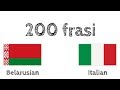 200 frasi - Bielorusso - Italiano