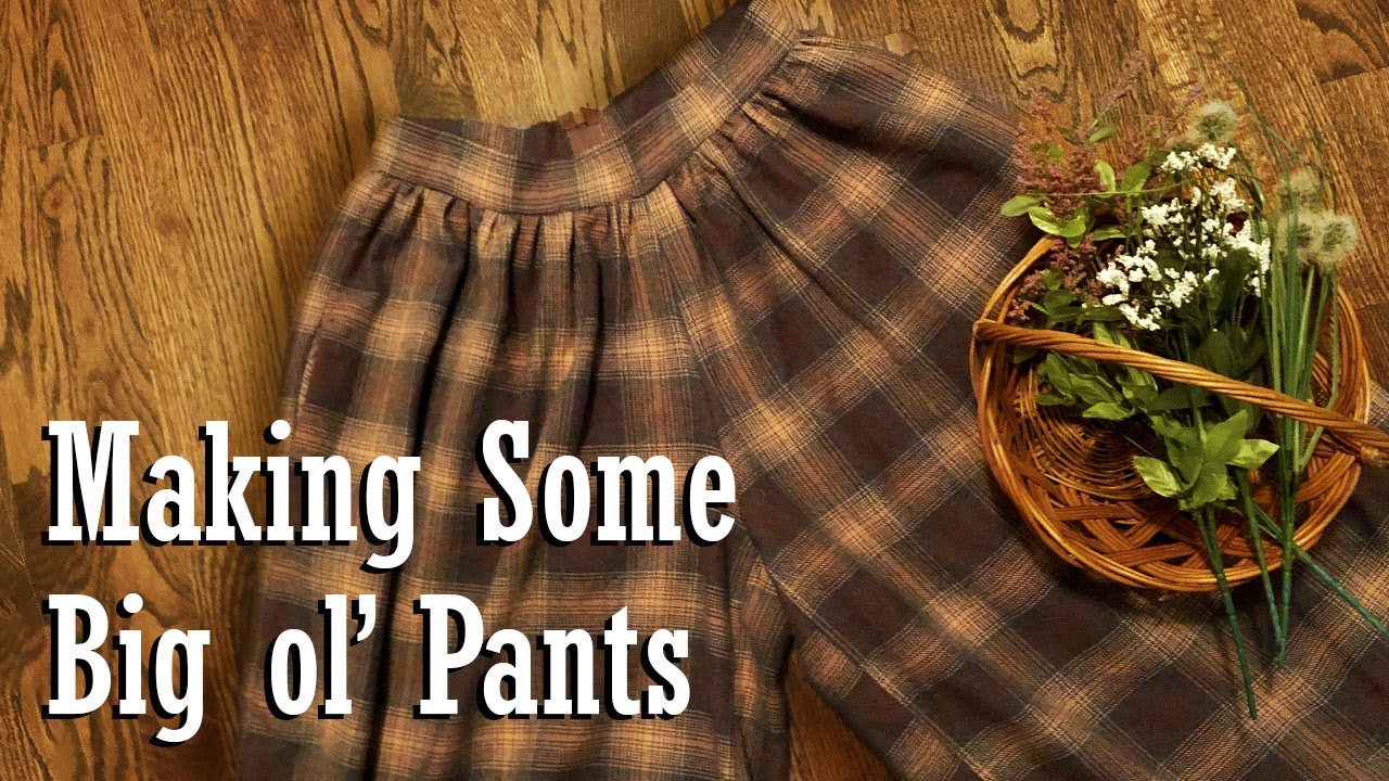 The Making of Secret Pants!! | Sewing Vlog