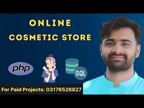Online Cosmetic Store Using PHP