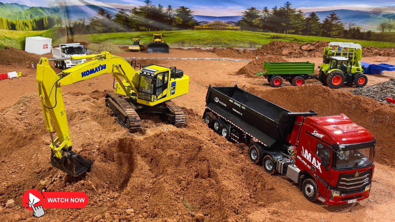 MASSIVE RC Earthmoving: Building an Industrial Warehouse Foundation!
