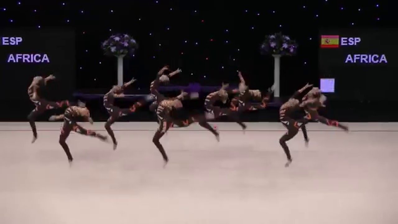 AGG 12-14y.Ritmika Cartagena - Africa.ESP * Miss Valentine 2016