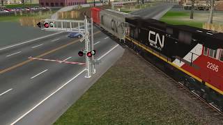 Trainz runby: ALTS Crossing Test
