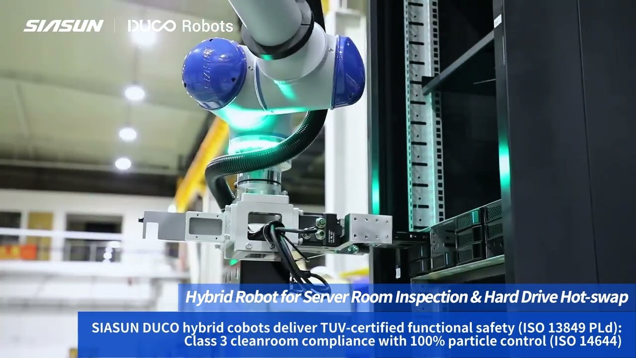 Siasun Duco Robots video thumbnail