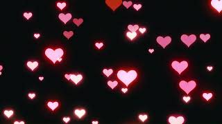 Neon Hearts 1 Hour | Love Wallpaper | Valentine Background in Full HD