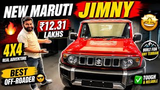 “छोटी Gadi, बड़ा DUM💪” New Maruti Suzuki Jimny Zeta 4X4 @₹12.31 Lakhs🔥