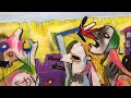 Días de ira. Pintura en el estudio – urban art Barna, art video Barcellona, trash art