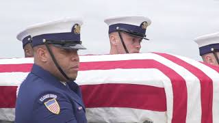 Coast Guard members gather Buffalo New York for the arrival of WWII POW remains (B-Ro (2019) 🇺🇸