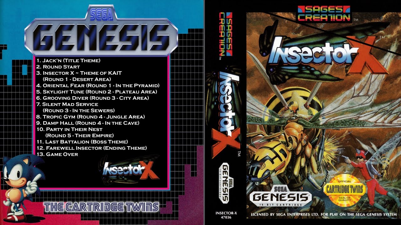 Insector X - Sega Genesis OST