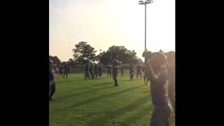 Pine forest football pre game Red rum jumping jacks screenshot 4