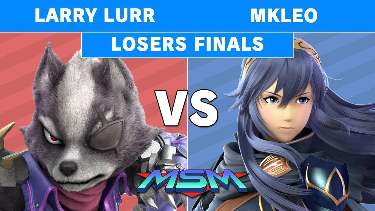 MSM 213 - T1 | Larry Lurr (Wolf) Vs Echo Fox | Mkleo (Lucina) Losers Final - Smash Ultimate