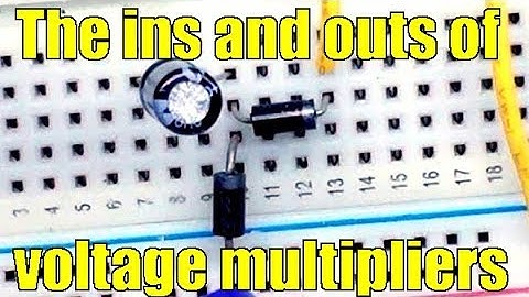 How to make a voltage multiplier