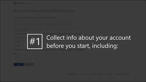 How to recover your Microsoft account | Microsoft