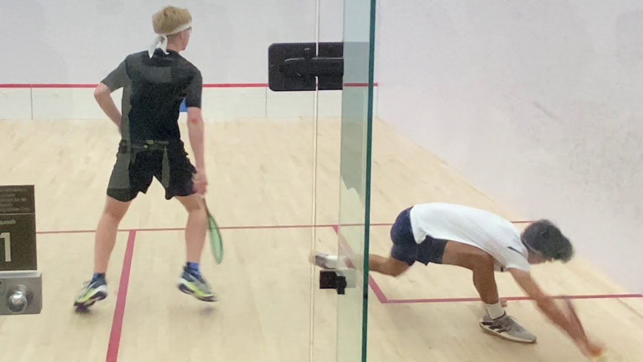 Roman Bicknell v Maqsood Wasey2023 Jesters B.C. Junior Open Squash