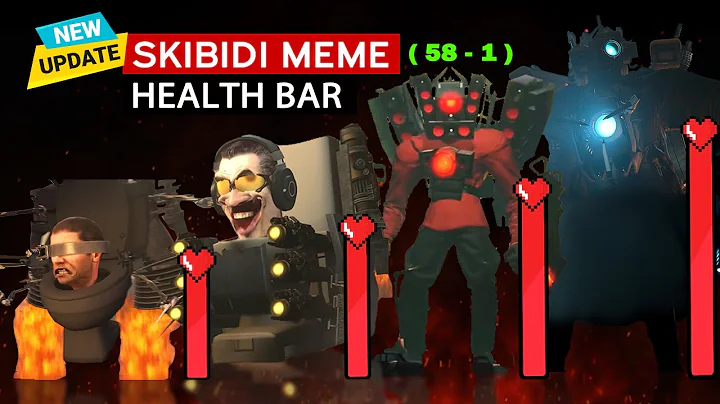 Skibidi Toilet 58-1 WITH Healthbars and ALL Boss Fights (Full Edition)