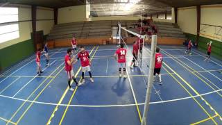 2º div masculina de CyL de voleibol: CD Cristo Rey Bar Paradise vs Autobuses Herrera 19/02/2017