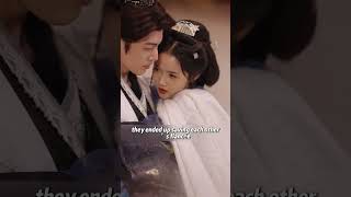 The two men are actually hugging each other's fiancées!#drama #cdrama