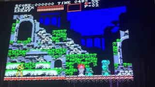 Castlevania III Famicom Expansion Audio with Powerpak on Nes 101 top loader