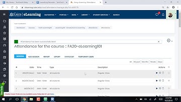 How to Take Attendance in eLearning / Moodle