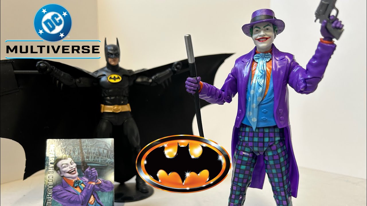 アメコミ DC Multiverse The Joker BATMAN&BATRAPTER DC Multiverse The Joker Deluxe Collectors Edition figure review