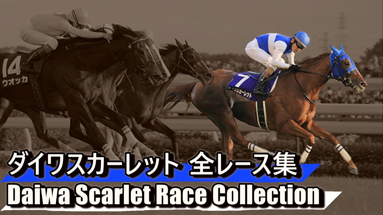 Data Included] Daiwa Scarlet Complete Race Collection The scarlet