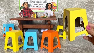 DIY Barbie Simple Stool