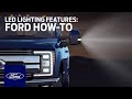 LED Lighting Features | Ford How-To | Ford