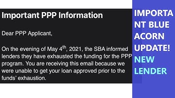 Prestamos CDFI PPP - new Blue Acorn