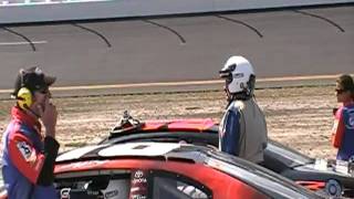 Richard Petty Driving Experience Getting in car