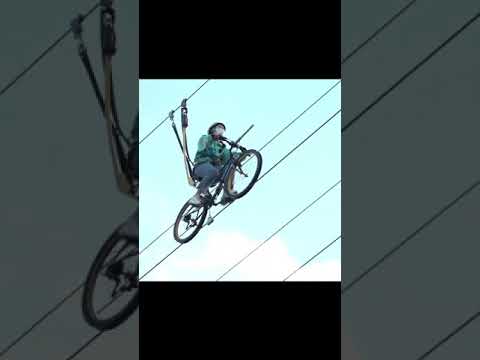 고소공포증 있는 사람은 못 타는 하늘 자전거 | If you're afraid of heights, you can't ride a bike in the sky | 재미S