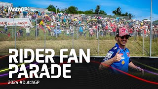 Rider Fan Parade | #DutchGP 🇳🇱