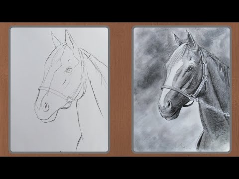 At nasıl çizilir: Gölge ve Işık , karakalem çizimleri kolay